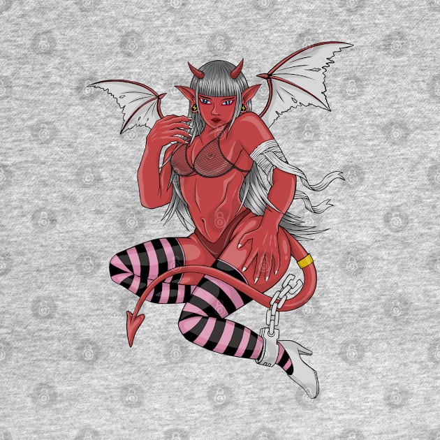 DEVIL Girl by DMD Art Studio